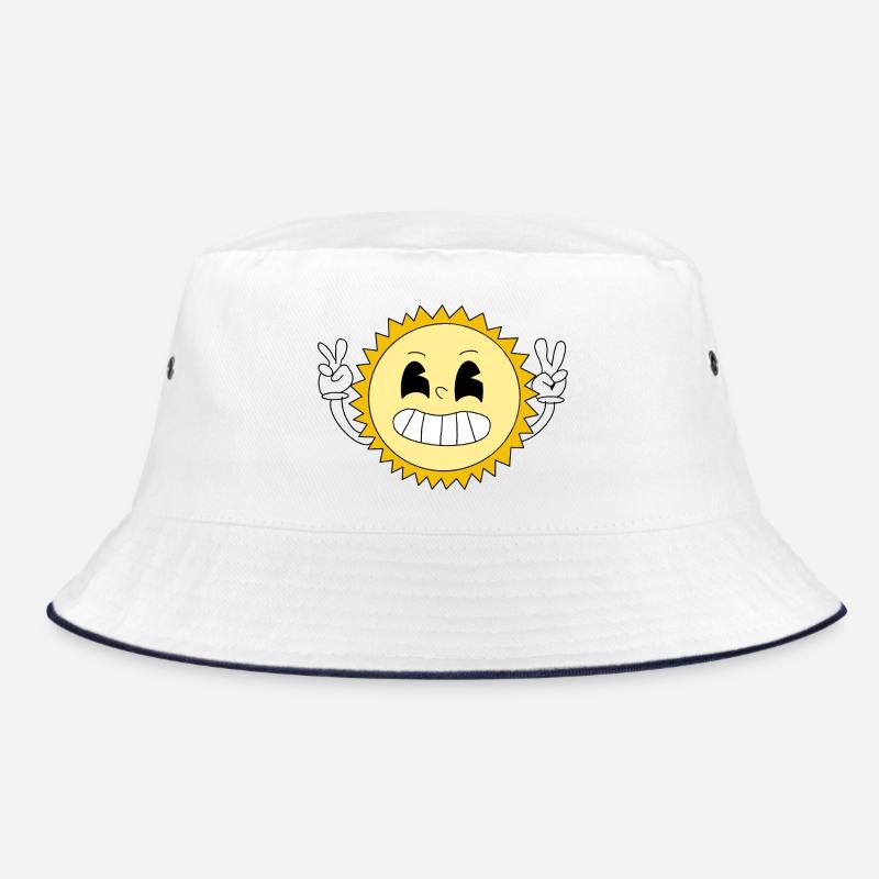 Sun Smile Glücklich Bucket Hat