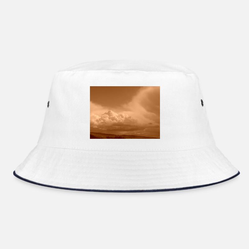 Sepia Cloudscape Bucket Hat