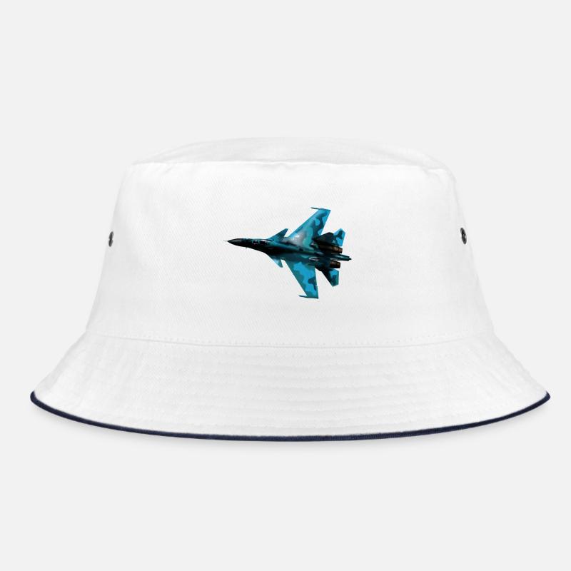 Avion de chasse camouflage bleu Bob