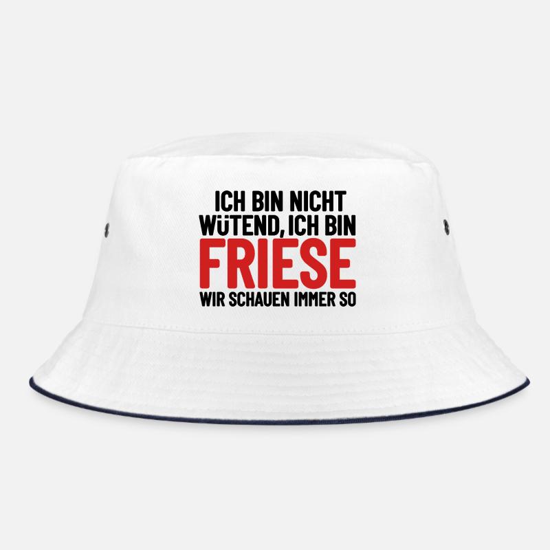 Ich bin nicht wütend - ich bin Friese Bucket Hat