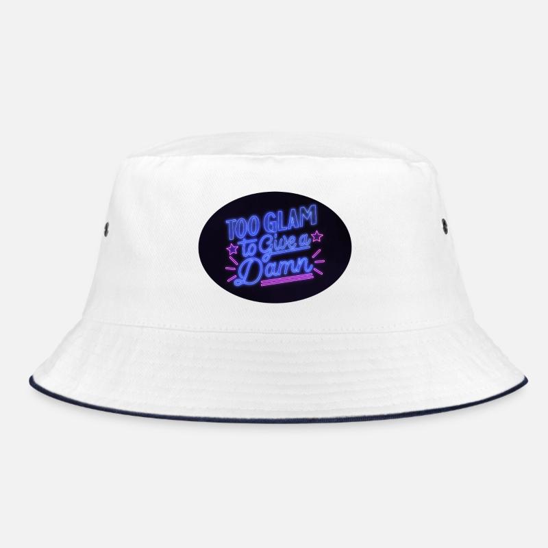 Neon Glamour Statement Bucket Hat