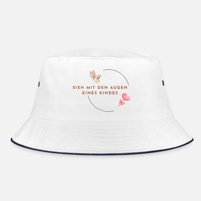 SIEH_MIT_DEN_AUGEN_EINES_KINDES - Inneres Kind Bucket Hat