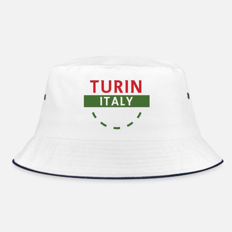Turn Italy Emblem Tee Artwork Bucket Hat