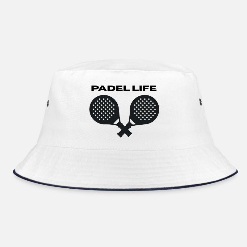 Vie de padel - Bob - blanc/marine
