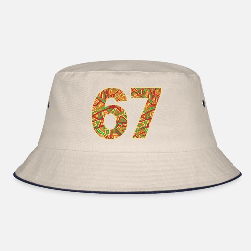 Africa Tribal 67 Pattern Bucket Hat
