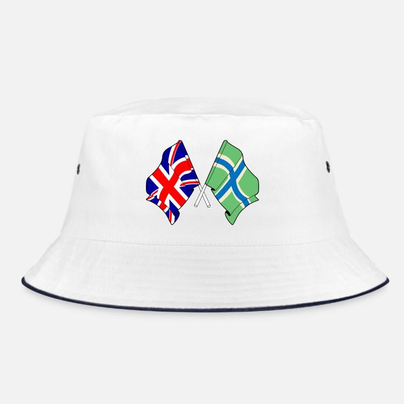Drapeau du Gloucestershire et de la Grande-Bretagne Bob