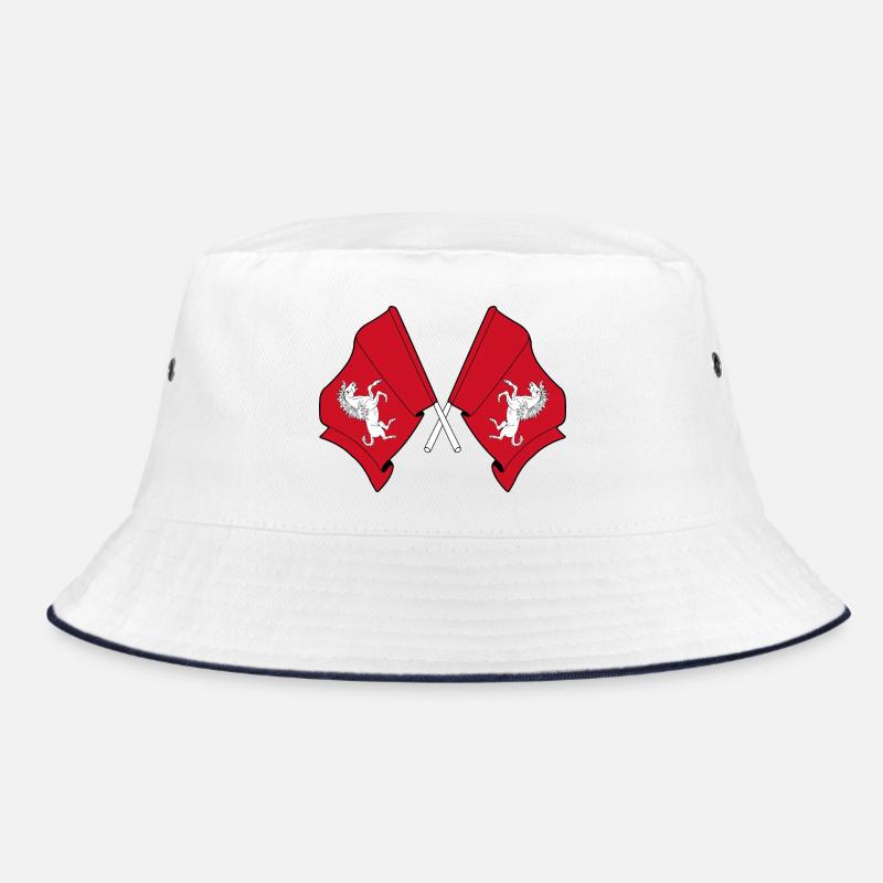 Deux drapeaux croisés Kent Bob