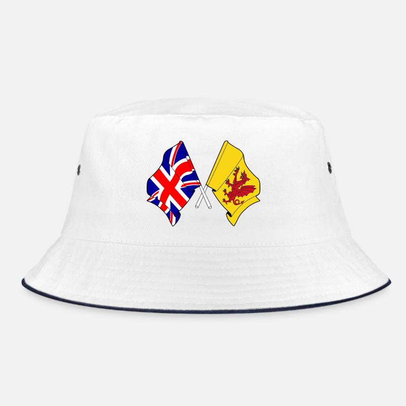 Somerset + Great Britain crossed Bucket Hat