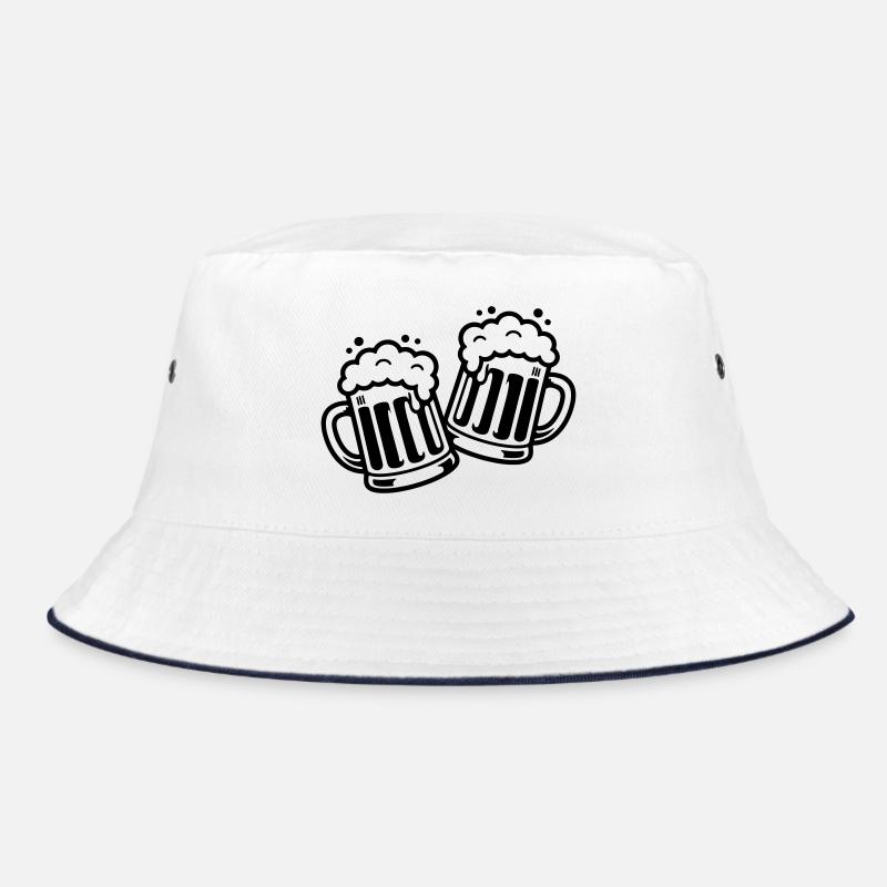 Bierkrug Prost Comic Bier Bucket Hat