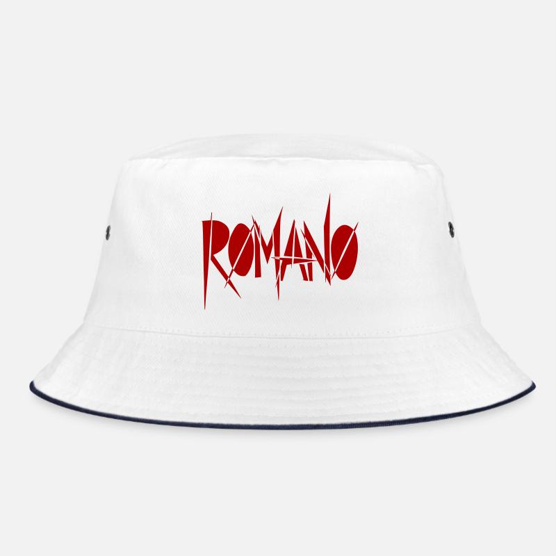 Romano Graffiti Font - Color Variable Bucket Hat