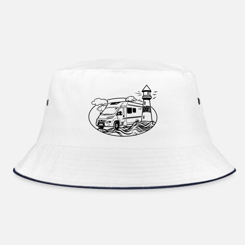 Wohnmobil am Meer  Bucket Hat