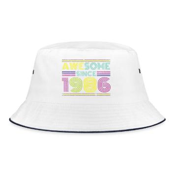 Neon Retro Anniversaire 1996 - Bob - blanc/marine - Devant