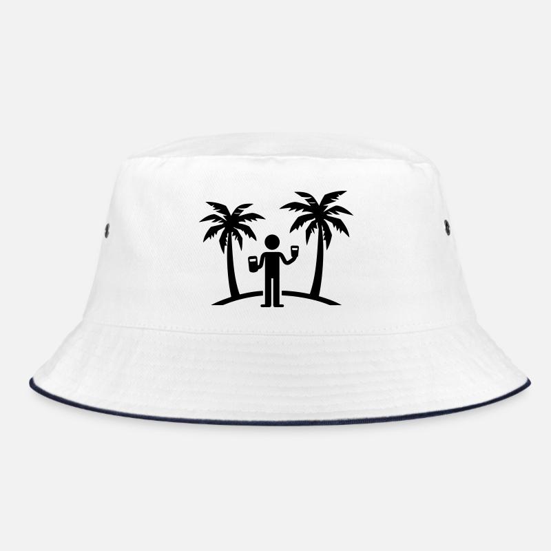 Party Urlaub Insel Drinking Bucket Hat