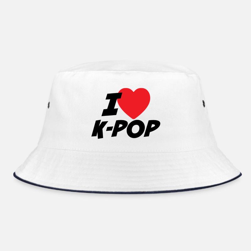 Ich liebe K-Pop Bucket Hat