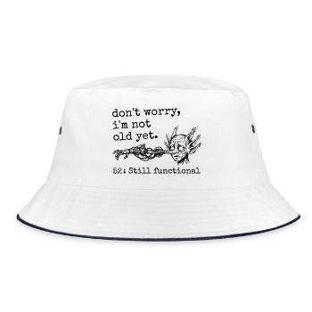 52e Anniversaire - Cadeau 52e anniversaire Humour  - Bob - blanc/marine - Devant