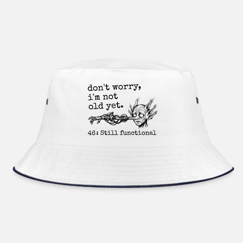 46th Anniversary - 46th Anniversary Humor Gift Bucket Hat