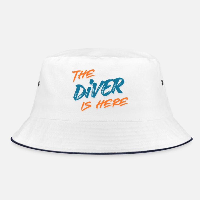 Der Taucher ist da, witzig Bucket Hat