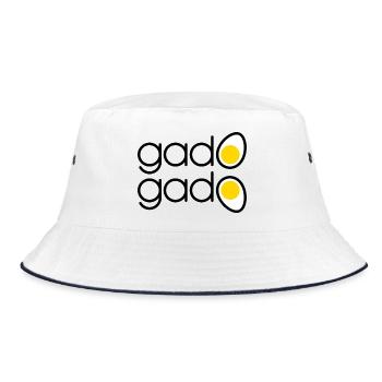 Gado Gado indonésien - Bob - blanc/marine - Devant