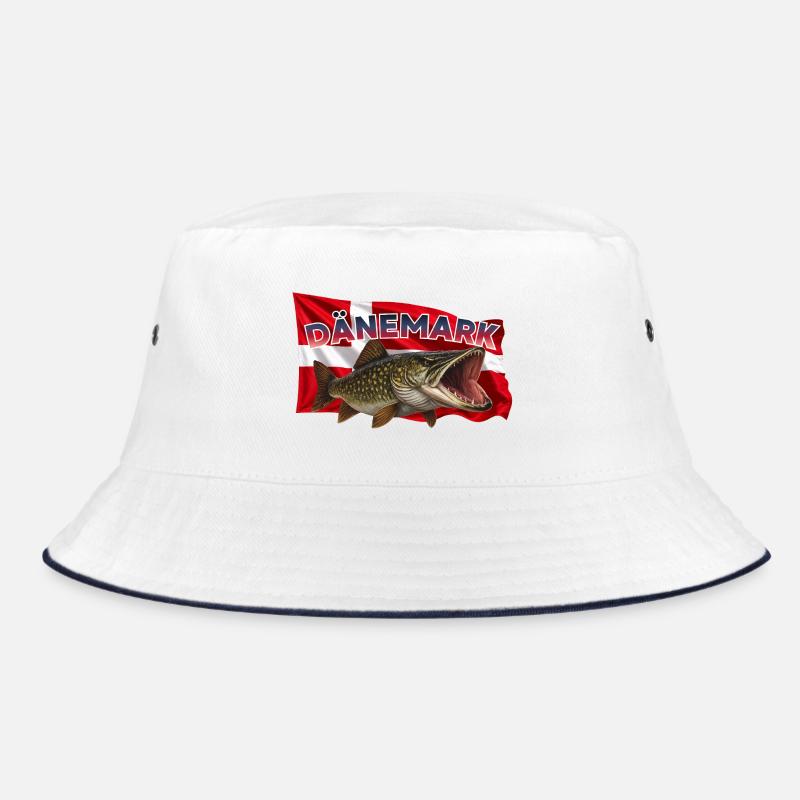 Hecht Angeln Dänemark - Pike Silkeborg Bucket Hat