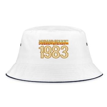 Original 1983 Retro Limited Edition - Bucket Hat - white/navy - Front