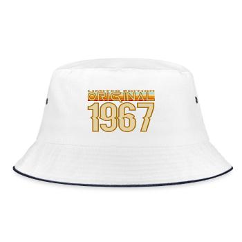 1967 Vintage Original Édition Limitée - Bob - blanc/marine - Devant