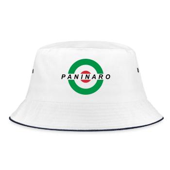Paninaro - Bob - blanc/marine - Devant