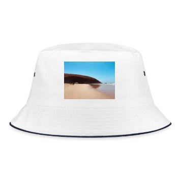 Red Rock Beach - Bucket Hat - white/navy - Front
