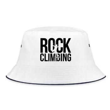rock climbing Klettern - Bucket Hat - Weiß/Navy - Vorne