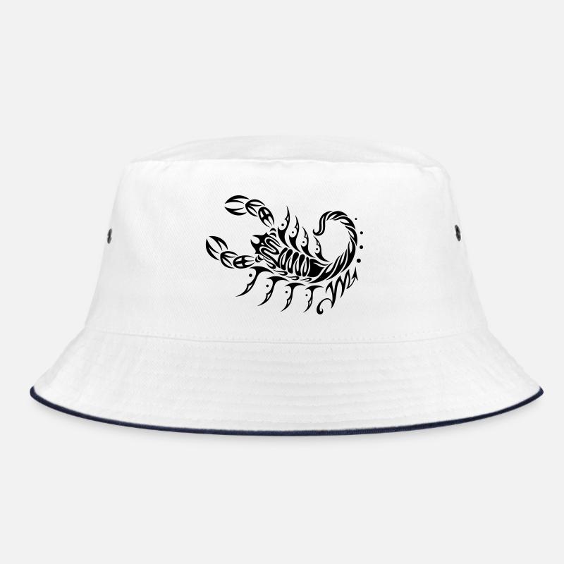 Astrological zodiac, scorpion Bucket Hat