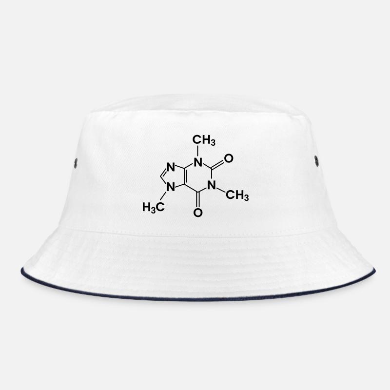 Kaffee Chemische Struktur Koffein Bucket Hat