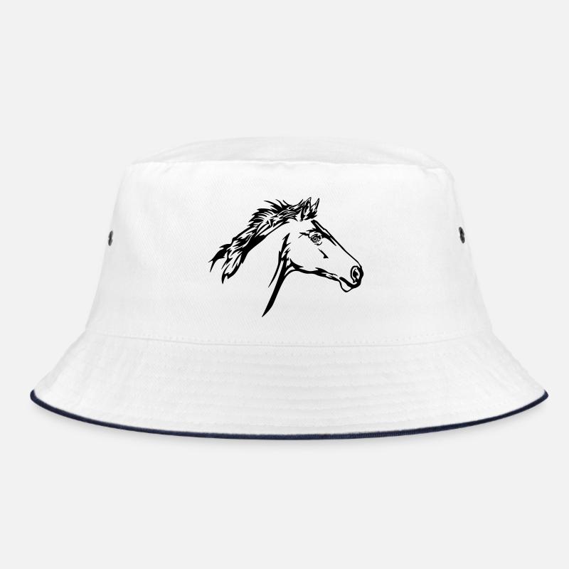Tête de cheval en course Bob