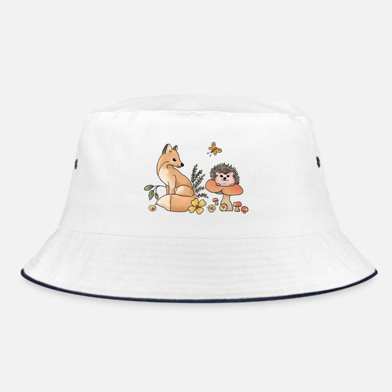 Fuchs und Igel Bucket Hat