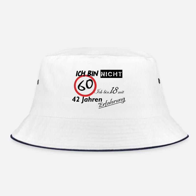 60-Sekunden Timer Design Bucket Hat