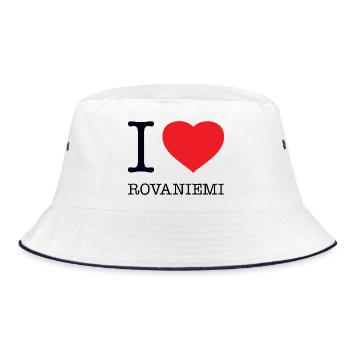 J’ADORE ROVANIEMI - Bob - blanc/marine - Devant