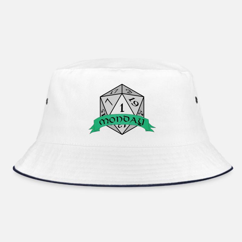 Monday Dice Emblem Bucket Hat