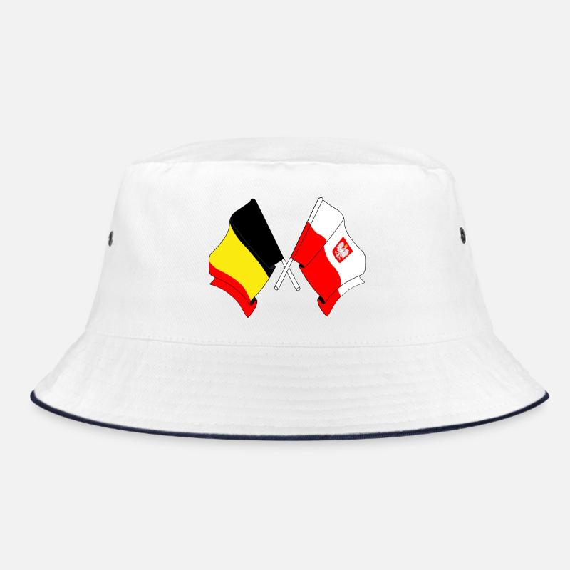 Drapeau de la Belgique, drapeau de la Pologne Bob