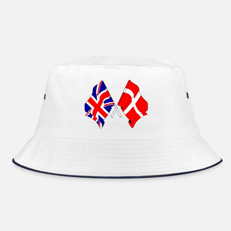 Drapeau de l’Angleterre, drapeau du Danemark Bob