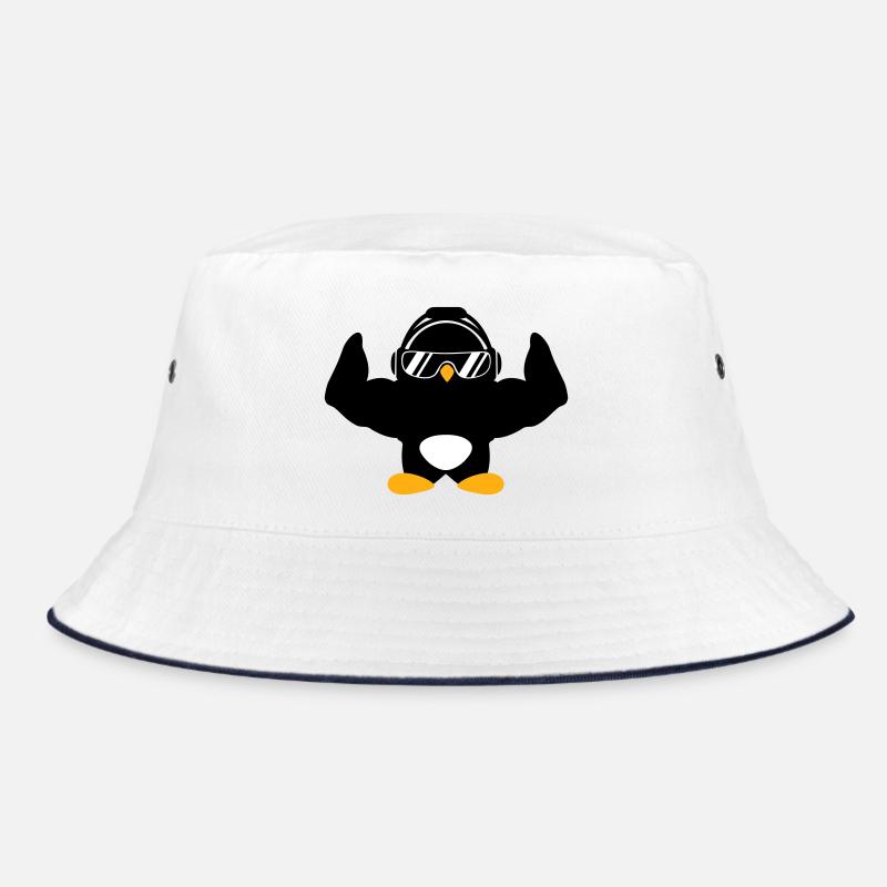 Penguin Bodybuilder Lunettes de soleil Casque Muscles Bob