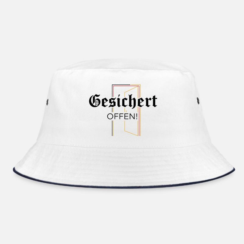 Secured open! Statement Bucket Hat
