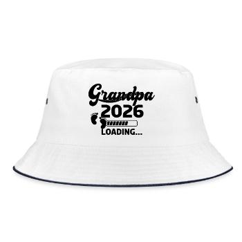 Papy 2026 Chargement - Bob - blanc/marine - Devant