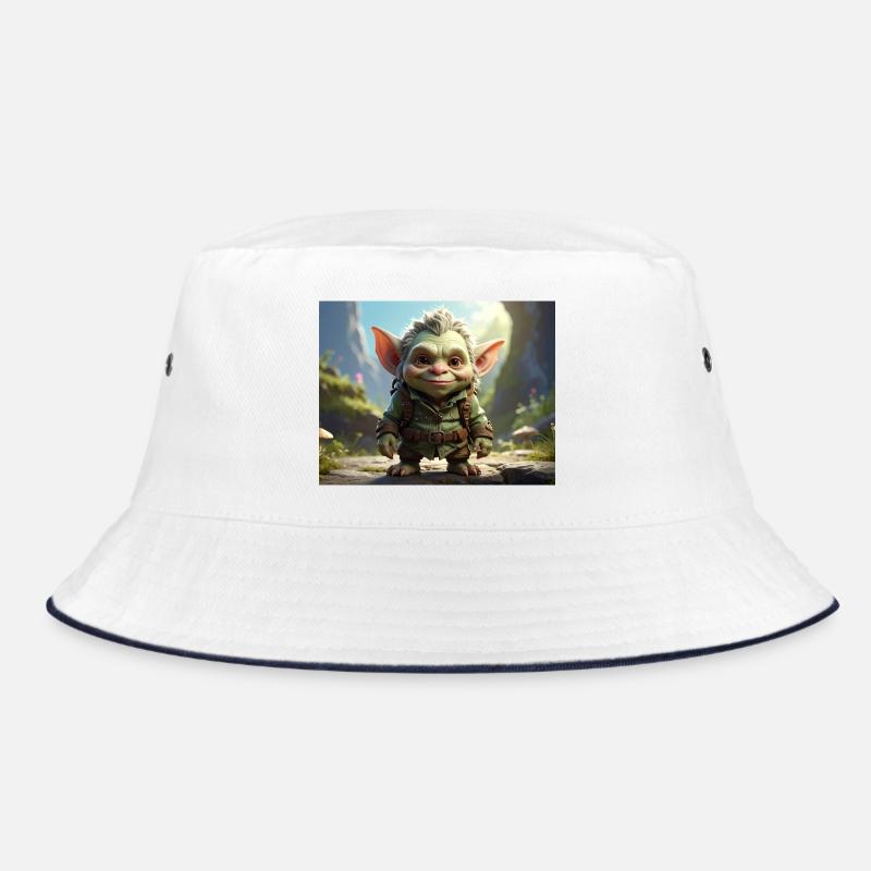 Petite créature verte dans la forêt Bob