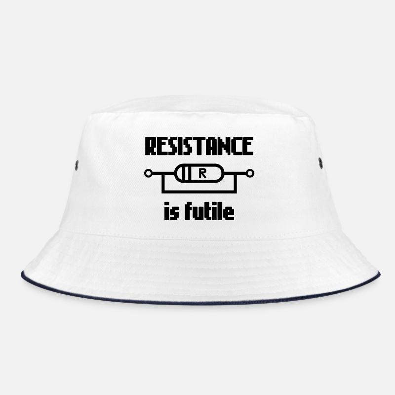 La résistance est futile – Nerd Electro Saying Design Bob