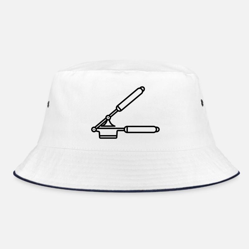 Garlic press or spaetzle press Bucket Hat