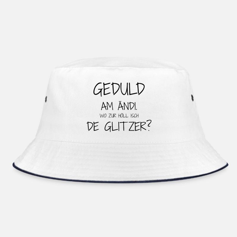 Statement design – irony meets everyday life Bucket Hat