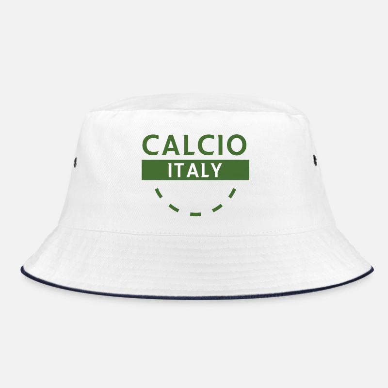 Calcio Italy Crest Minimal Bucket Hat