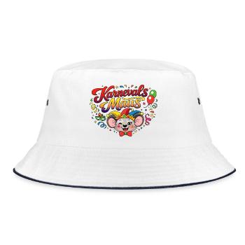 Costume de la souris de carnaval - Bob - blanc/marine - Devant