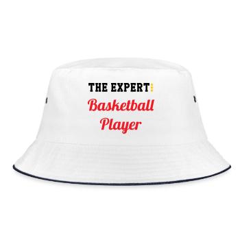 L'Expert du Basket - Bob - blanc/marine - Devant