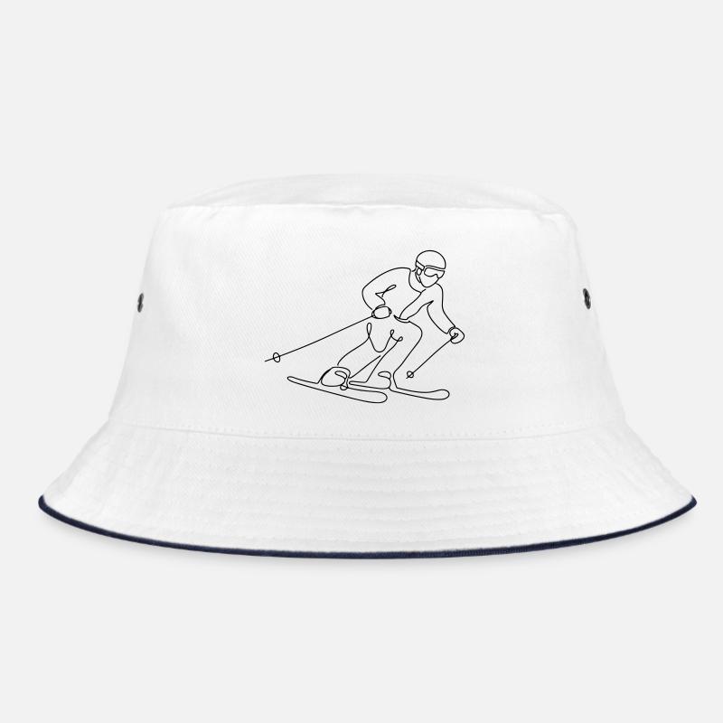 Illustration de skieur Bob