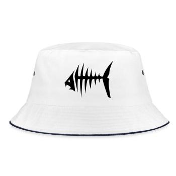 Piranha Fish - Bob - blanc/marine - Devant