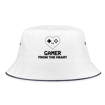 Gamer from the Heart - Bob - blanc/marine - Devant